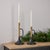 Modern Metal Trumpet Taper Candle Holder (Set of 2) For Sale - Image 3 of 5