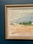 Original Vintage Swedish Oil on Canvas – “Coastal Landscape” by Ib Tollberg – Signed – Framed – 54 × 43 cm (21.3" × 16.9")...