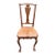 Early 20th Century Robert Mitchell Furniture Co. Colonial Revival Mahogany Hall Chair For Sale