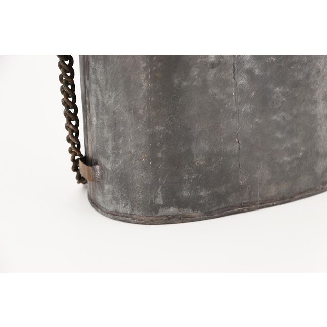 19th Century Large Military Pewter Canteen, English For Sale - Image 6 of 12