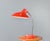 Mid Century Table Lamp By Kaiser Leuchten Model 6786 Circa 1950s Steel shade and base - Chrome arm - Original red paint -...