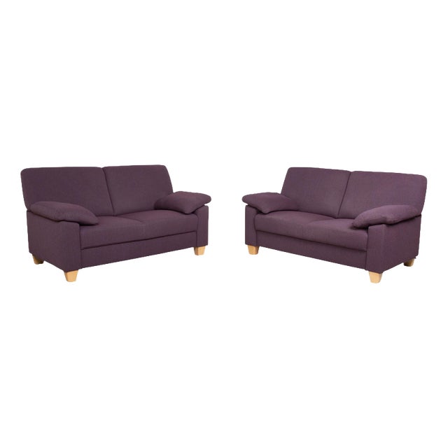 Fabric Flex Plus Two-Seater Sofas from Ewald Schillig, Set of 2 For Sale