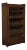 Antique Mission Oak Single Door Bookcase For Sale