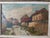 Vintage Impasto Oil Painting on Board – Original Mid-Century Village Landscape This original oil painting on board...