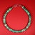 2020s Aria Jewelry Design 18 Inch Green Chrysoprase Rondel Necklace For Sale - Image 5 of 5