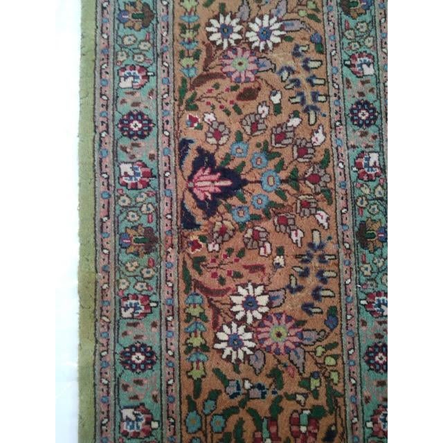 1970s Vintage Persian Tabriz , 8'3" X 11'3" For Sale - Image 5 of 7