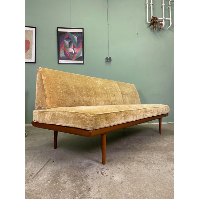 Mid-Century Modern Mid-Century Danish Minerva Day Bed in Teak by Peter Hvidt and Orla Mølgaard Nielsen for France & Søn / France & Daverkosen, 1950s For Sale - Image 3 of 13