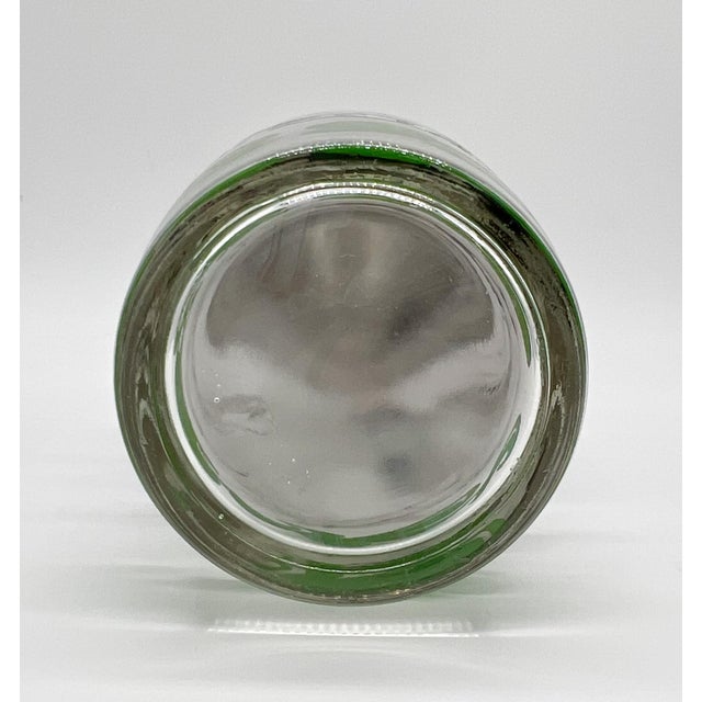 Transparent 1950's Hazel Atlas "Tally Ho" Pattern Equestrian & Fox Hunt Shaker For Sale - Image 8 of 10