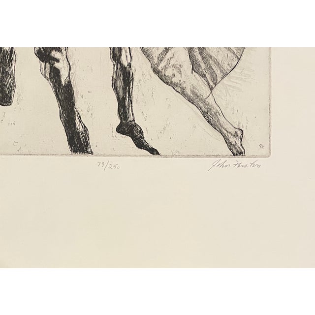 Modern 1960s John Fenton Dybbuk Etching For Sale - Image 3 of 4