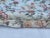 Mid 20 Th C Vintage Floral Chintz Loveseat Sofa Blue Orange For Sale In Miami - Image 6 of 14