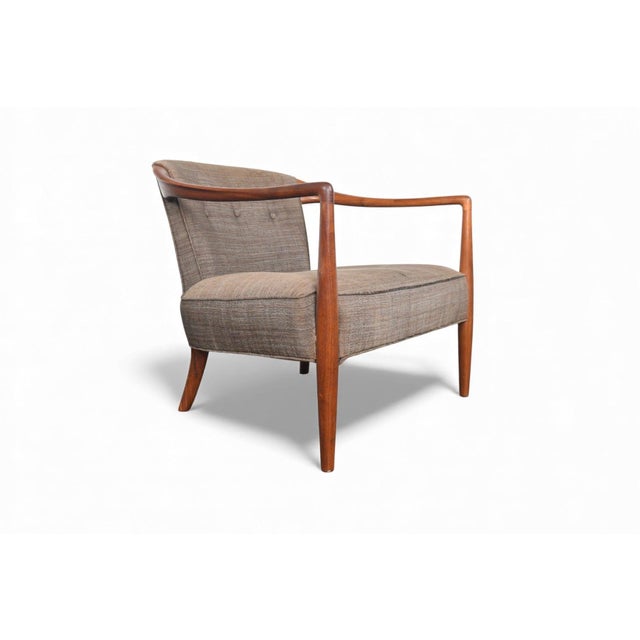 Origin: USA Designer: Unknown Manufacturer: Unknown Era: 1965s Materials: Walnut Measurements: 27.5" wide x 27" deep x...