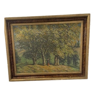 Untitled, 1950s, Oil on Canvas, Framed For Sale