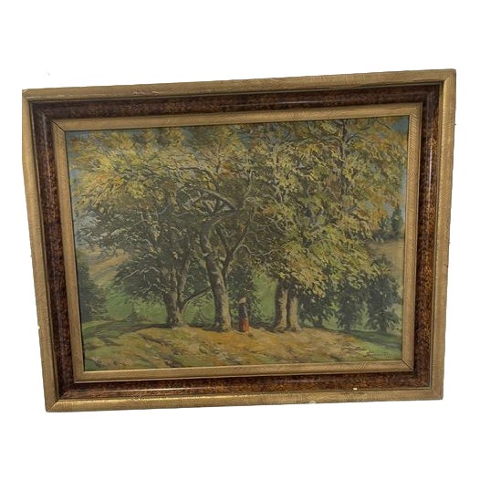 Untitled, 1950s, Oil on Canvas, Framed For Sale