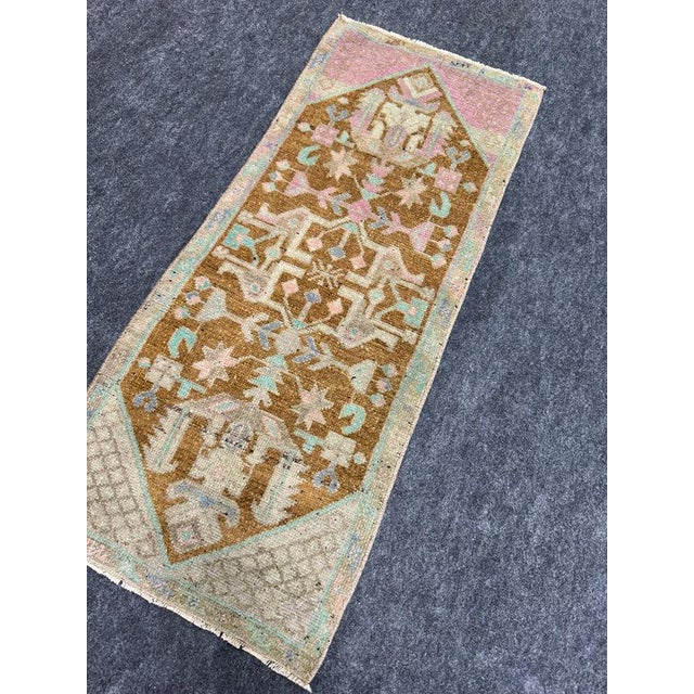 Early 21st Century Turkish Yastik Rug 1'4" x 3'3" For Sale - Image 5 of 5