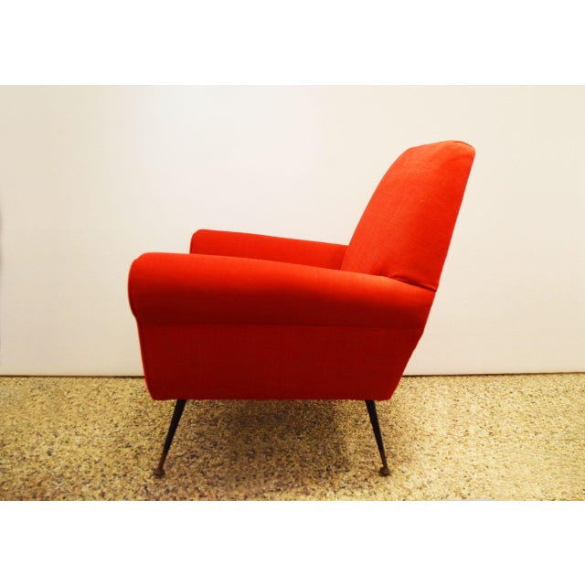 Italian Sofa and Chairs, 1960s, Set of 3 For Sale - Image 6 of 15