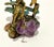 Amethyst 1970s Girl on Bike With Balloon and Amethyst - Mixed Media Sculpture For Sale - Image 8 of 10