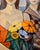 Charles Levier "Three Parisian Women by the Beach"1960s Oil Painting For Sale - Image 9 of 14