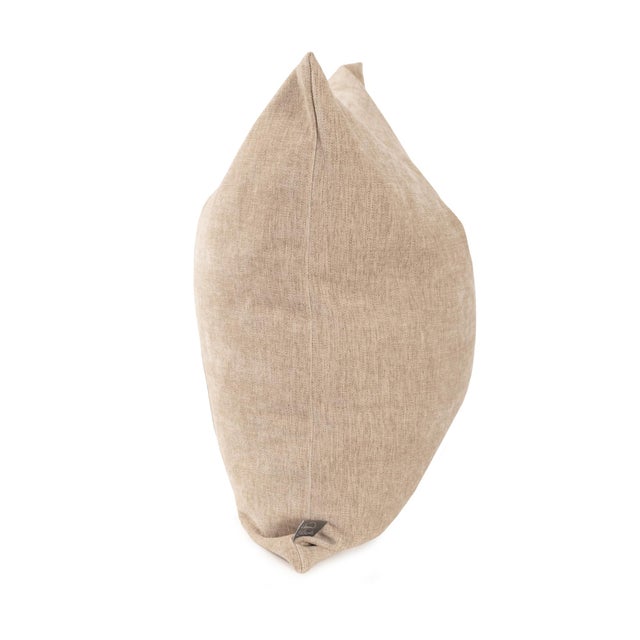 Contemporary Komodo Sand Down Filled 24x24 Pillow For Sale - Image 3 of 9