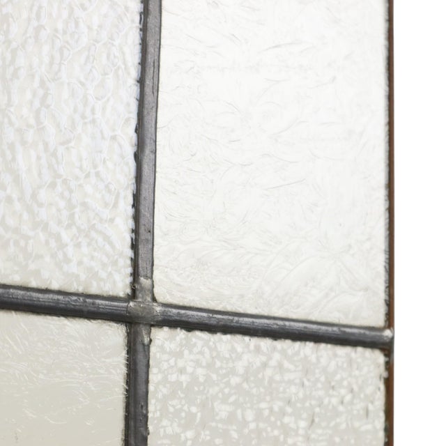 Art Deco Floral Stained Glass Window, Set of 2 For Sale - Image 10 of 16