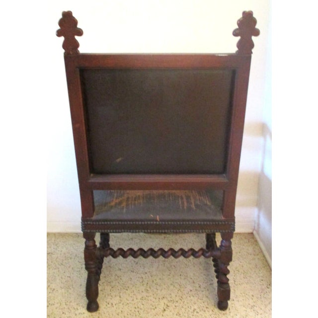 Traditional Mid 19th Century Bobbin Turned Walnut Armchair For Sale - Image 3 of 13
