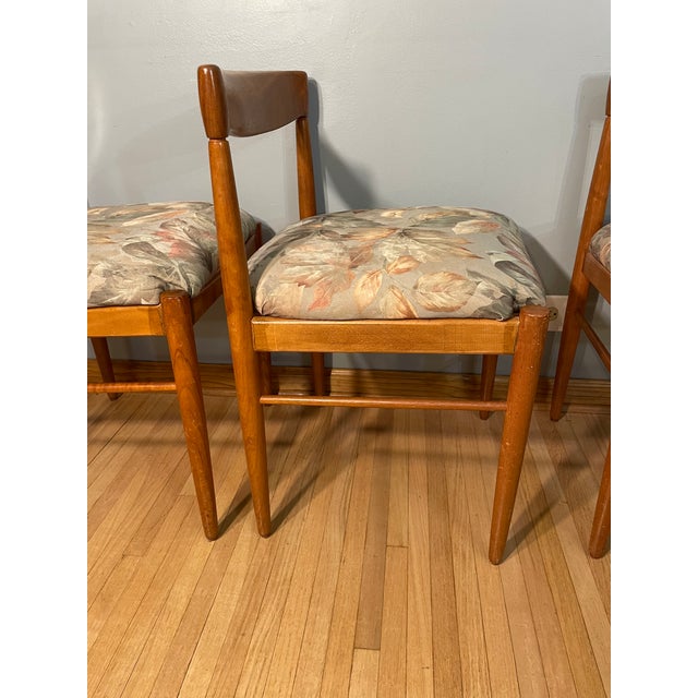 Set of 4 Mid-Century Danish Teak Dining Chairs Attributed to P. Jeppesen for Grete Jalk (1960s) For Sale In Chicago - Image 6 of 16
