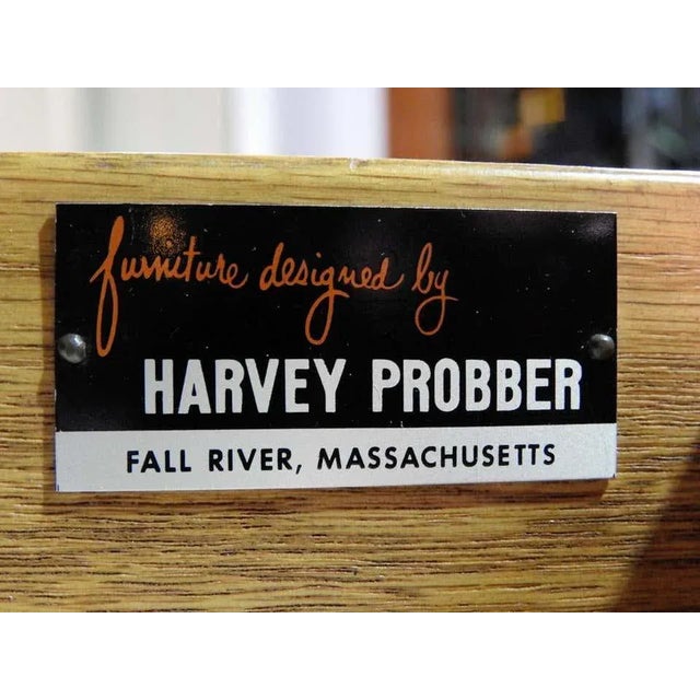 Harvey Probber Harvey Probber Sliding Door Cabinet For Sale - Image 4 of 7