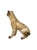 Late 20th Century Hollywood Regency Life-Size Cougar Statue, Mountain Lion Sculpture, 31"h For Sale - Image 4 of 8