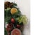 Partridge in Pear Tree Winter Door Wreath Realistic Holiday Crystal Fruit Apple For Sale - Image 12 of 16