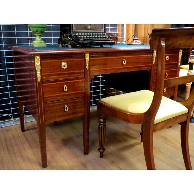 1930s French Empire Writing Desk, 1930s For Sale - Image 5 of 8