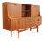 1960s Mid Century Modern Vintage Teak Tall Credenza Sideboard Buffet in the Style of G Plan Danish Style For Sale