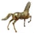 Contemporary 1970s Vintage Brass Horse For Sale - Image 3 of 7