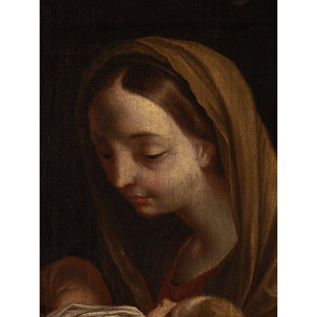 Baroque After Carlo Maratta, Untitled, Late 17th Century, Oil on Canvas, Framed For Sale - Image 3 of 7