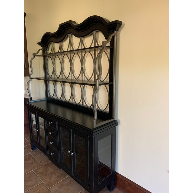Farmhouse Style Black Baker's Rack Chairish