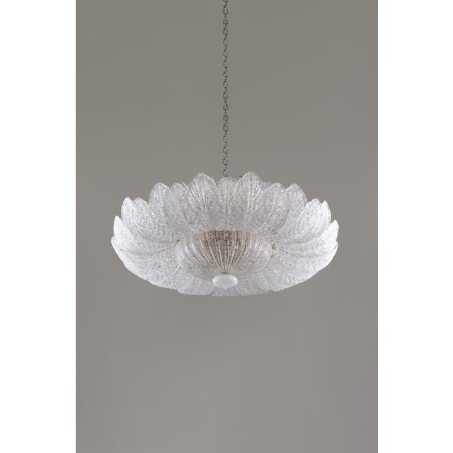 Murano Glass Hanging Lamp from Barovier & Toso, 1980s For Sale - Image 15 of 15