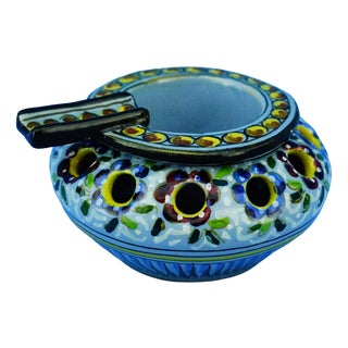 Vintage Ceramic Ashtray by Molaroni Pesaro, Italy, 1900 For Sale