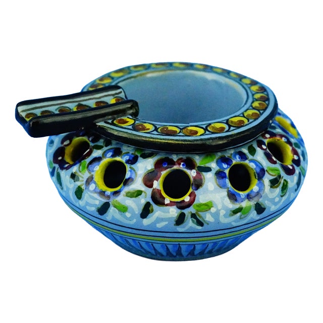 Vintage Ceramic Ashtray by Molaroni Pesaro, Italy, 1900 For Sale