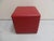 1960s Vintage Red Leather Ottoman, 1960s For Sale - Image 5 of 9