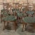 Late 18th Century Set of Twelve 18th Century Swedish Gustavian Dining Chairs Includes 2 Armchairs For Sale - Image 5 of 12