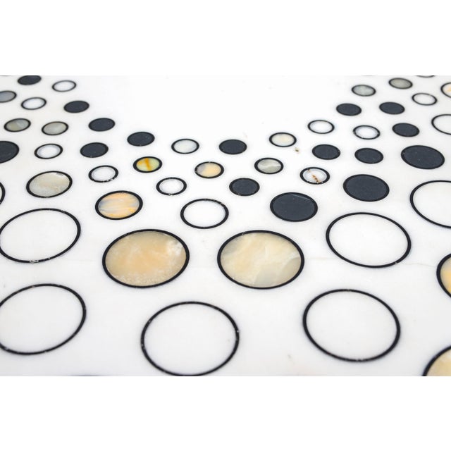 Beige Vintage Ravenna Coffee Table in Marble by Heinz Lilienthal, 1970s For Sale - Image 8 of 11