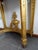 Antique Carved Gilded Wooden Console Table, 1890s For Sale - Image 16 of 18