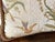 1990s Lumbar Pillow With Birds and Rope Trim For Sale - Image 6 of 8
