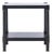 Rafiki Rectangle Accent Table in Black For Sale