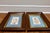 Blue Vintage Erika Originals Swiss Pressed Botanical Flower Art, Pair — Matted & Framed Alpine Wildflowers For Sale - Image 8 of 10