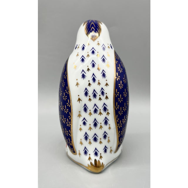 1980s Japanese Tapestry Collection Porcelain Penguin Figurine – Imari Style / Grandmillennial For Sale In Houston - Image 6 of 11
