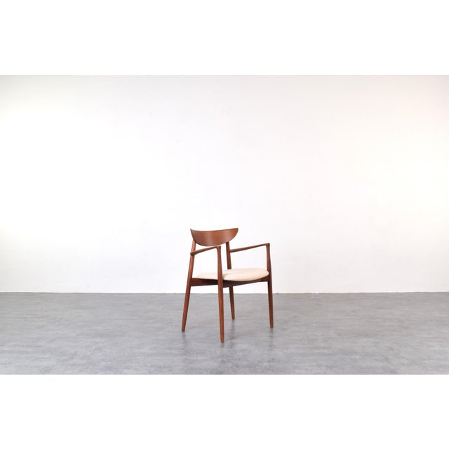 Mid-Century Modern Teak Armchair by Harry Østergaard for Randers Møbelfabrik, 1960s For Sale - Image 14 of 14