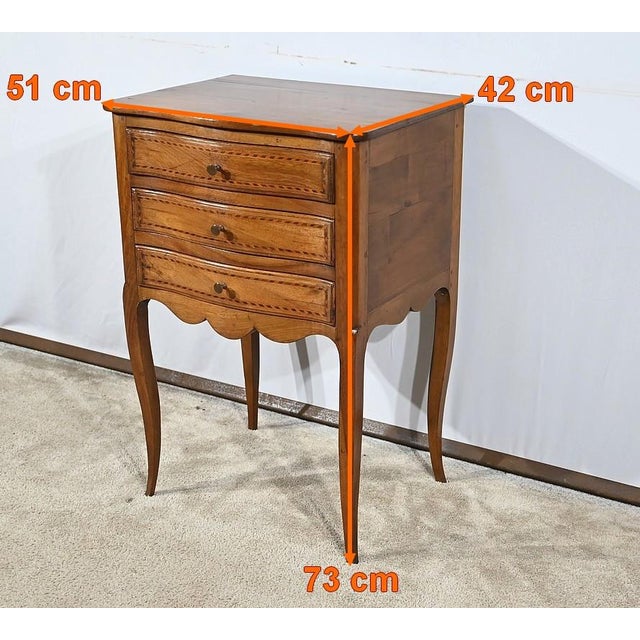 Small Commode in Walnut For Sale - Image 16 of 18