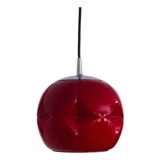 Mid-Century German Glass Pendant Lamp from Peil & Putzler, 1970s For Sale