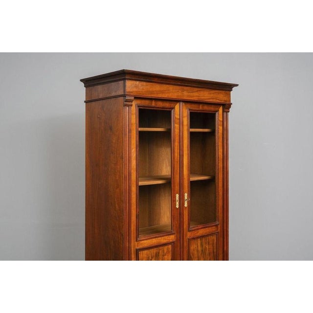 Art Nouveau Bookcase in Oak, Early 20th Century For Sale - Image 6 of 18