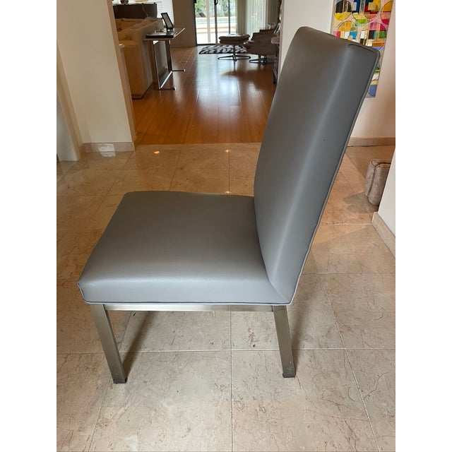 Wood Mid 20th Century Mid-Century Modern Dinning Set With Chairs by Design Institute America For Sale - Image 7 of 9