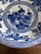 Late 20th Century Chinoiserie Blue and White Porcelain Large Decorative Bowl For Sale In South Bend - Image 6 of 9
